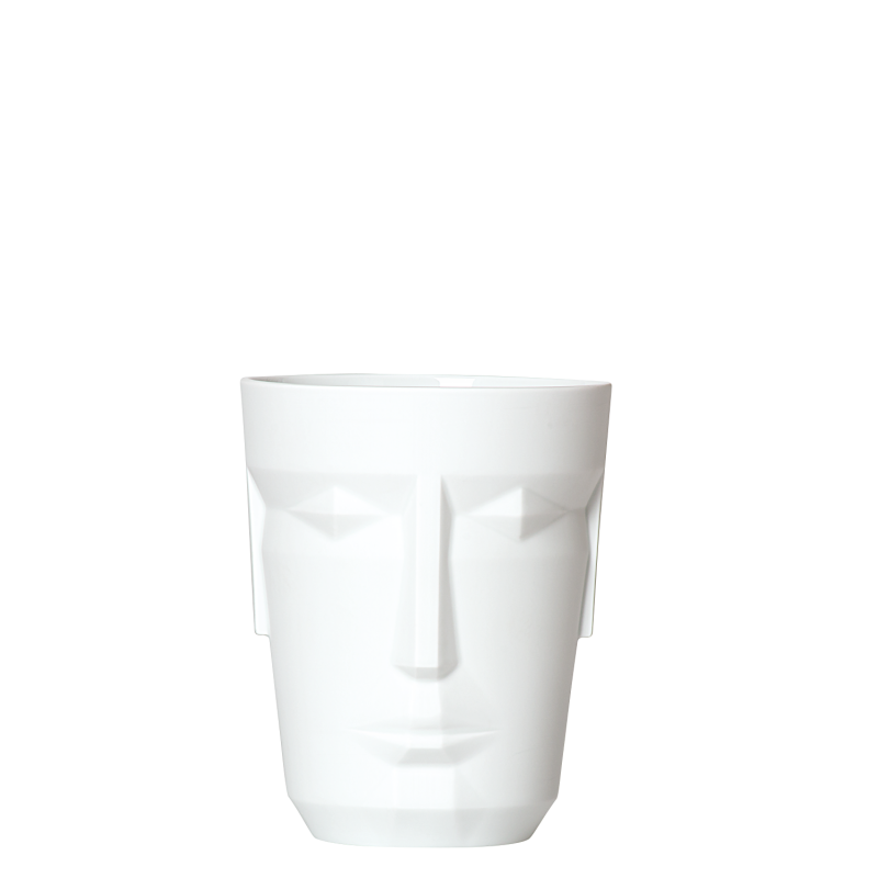 Prometheus Satin White Mug